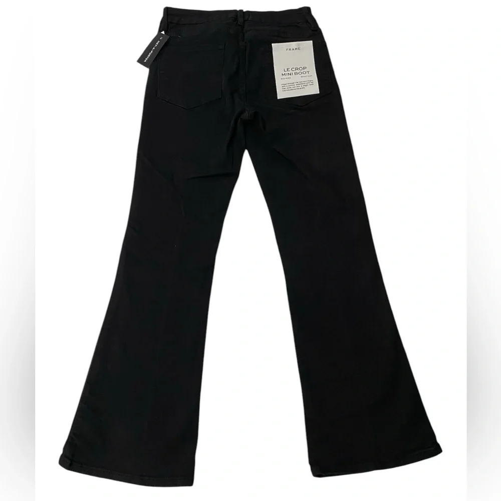Frame black le crop mini boot jeans - Picture 4 of 11